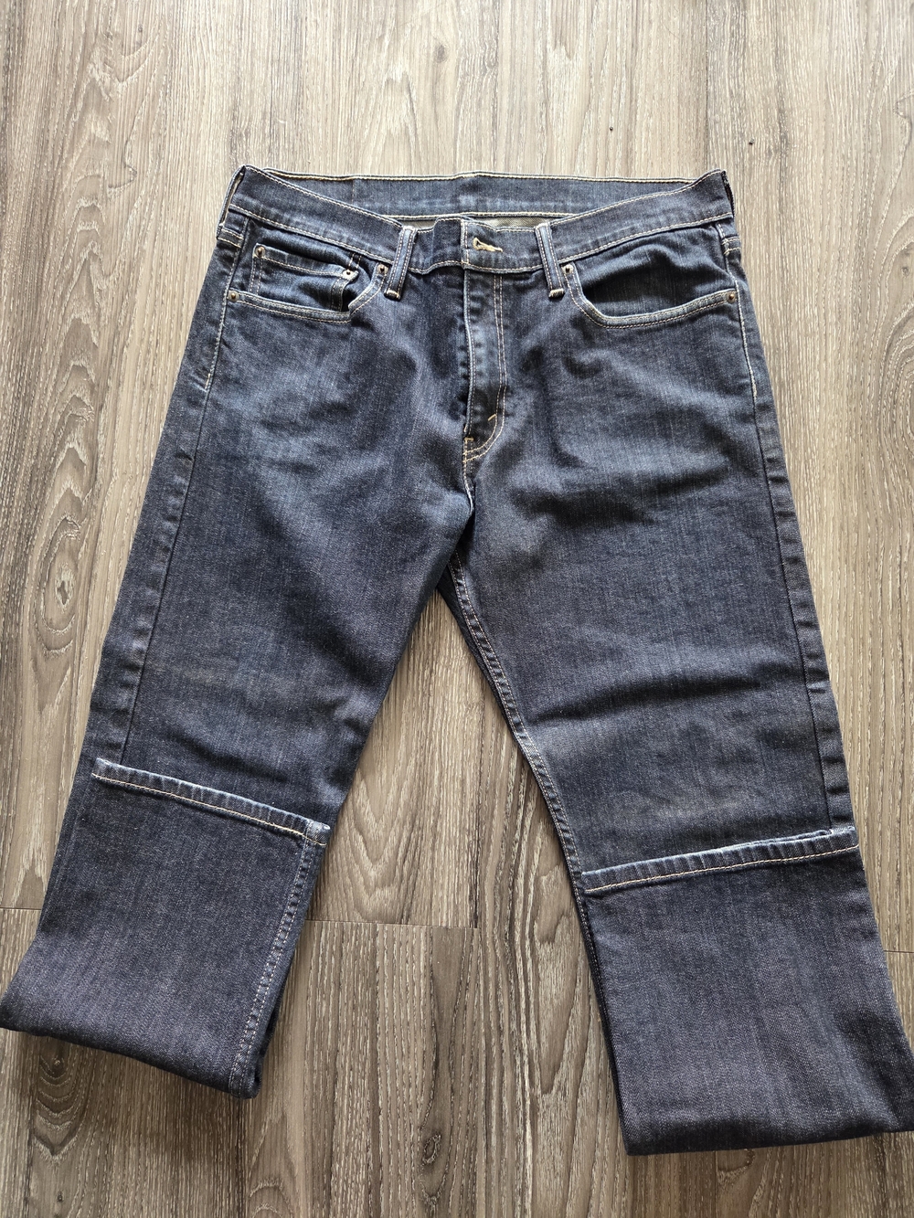 Levi's Men's Indigo Straight-Leg Jeans